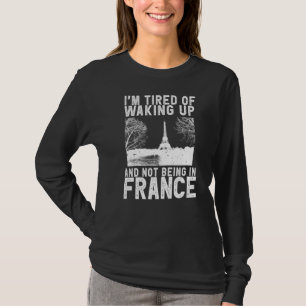 Camiseta Francia Viaja Para Decir Cultura Francesa Y París
