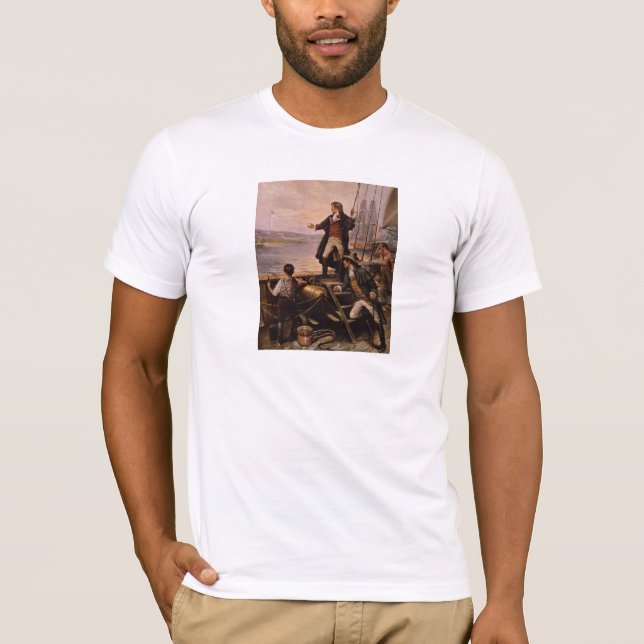 Camiseta Francis Scott Key - la estrella Spangled la (Anverso)