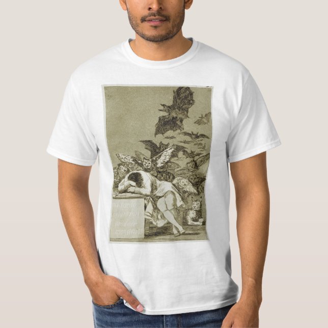 Camiseta Francisco Goya - El Sueño De La Razón Produce Mons (Anverso)