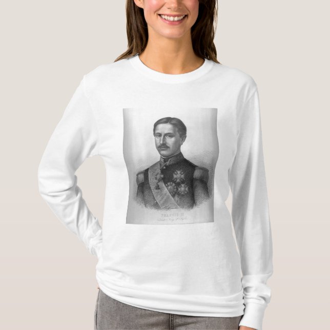 Camiseta Francisco II de los dos Sicilies (Anverso)