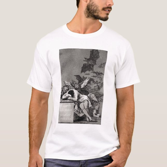 Camiseta Francisco Jose de Goya y Lucientes el | el sueño (Anverso)