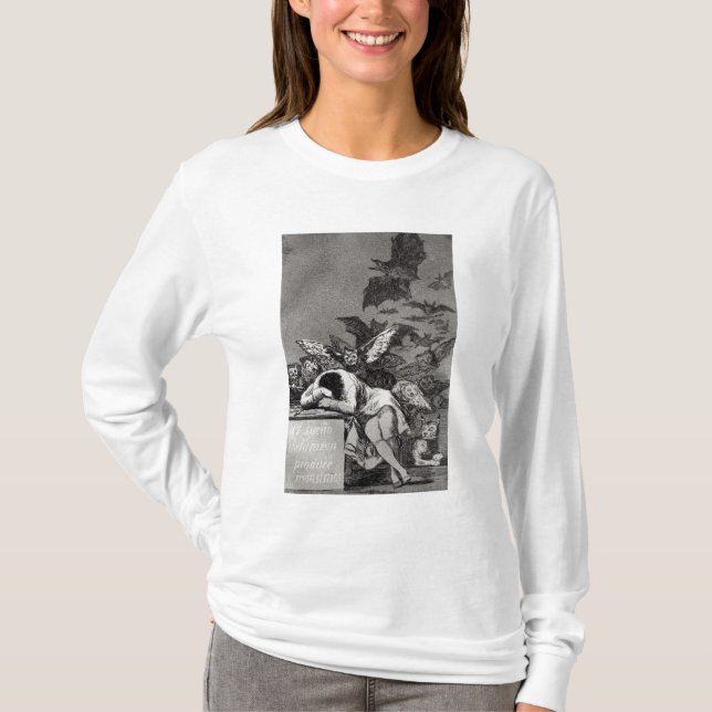 Camiseta Francisco Jose de Goya y Lucientes el | el sueño (Anverso)