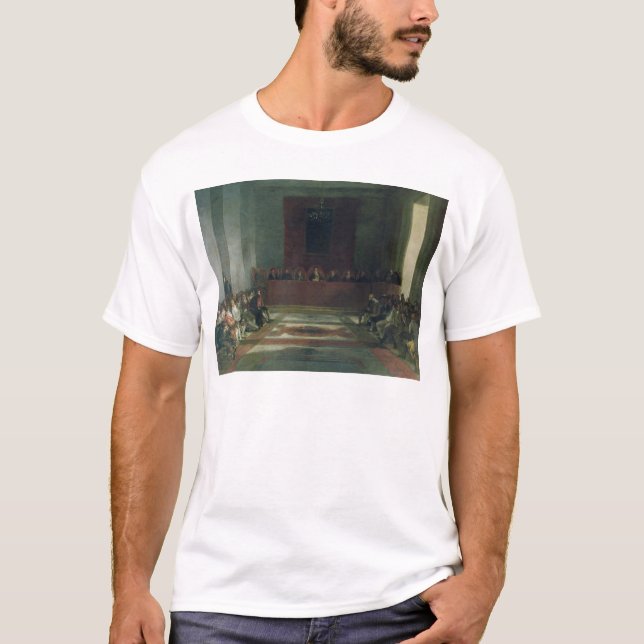 Camiseta Francisco Jose de Goya y Lucientes el | la junta (Anverso)