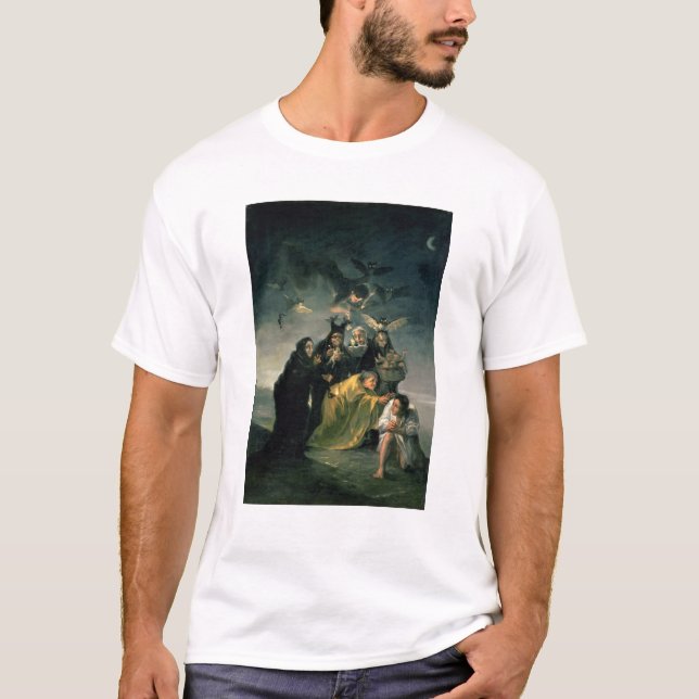 Camiseta Francisco Jose de Goya y Lucientes el | las brujas (Anverso)
