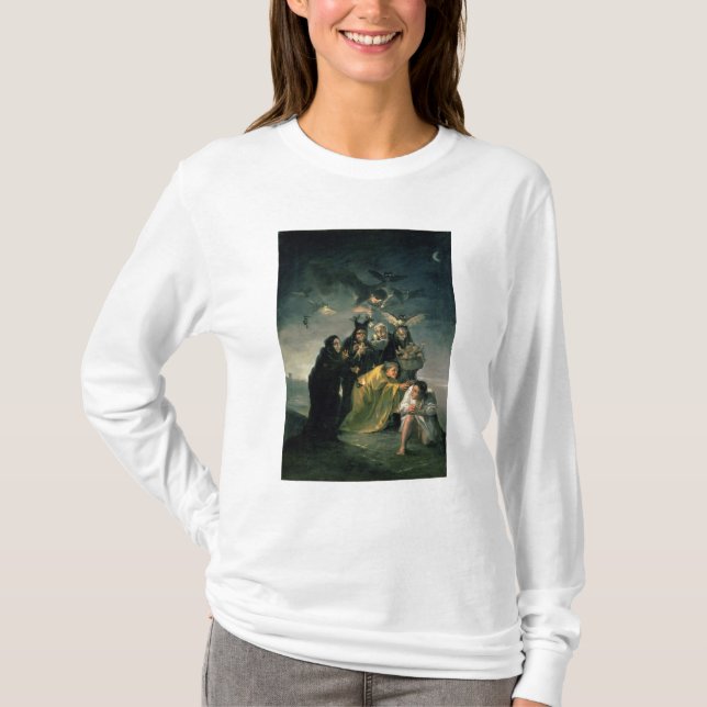 Camiseta Francisco Jose de Goya y Lucientes el | las brujas (Anverso)