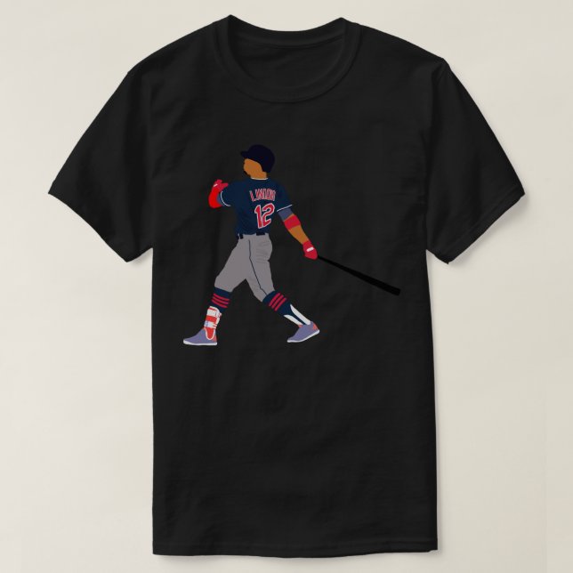 Camiseta Francisco Lindor Pegatina (Diseño del anverso)
