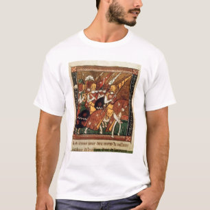 Camiseta Franco 9084 f.20v: Caballeros a caballo
