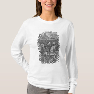 Camiseta Francois I que carga en la batalla de Marignan