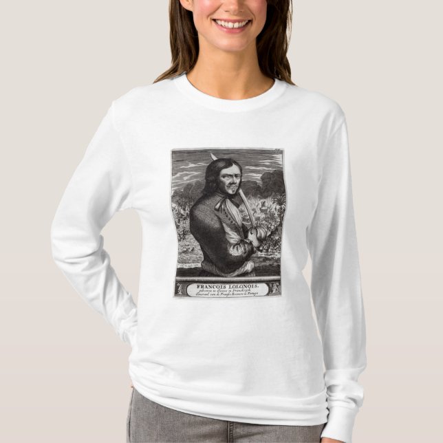 Camiseta Francois Lolonois, general del francés (Anverso)