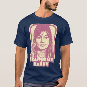 Camiseta Francoise Hardy Retro Diseño Francófilo