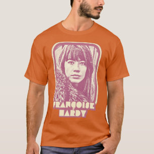 Camiseta Francoise Hardy Retro Diseño Francófilo 1