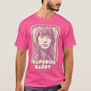 Camiseta Francoise Hardy Retro Diseño Francófilo 1