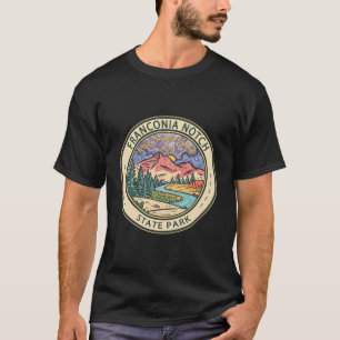 Camiseta Franconia Notch State Park New Hampshire Badge Vin