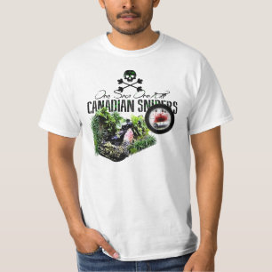 Camiseta ¡Francotirador canadiense del ejército - uno tir