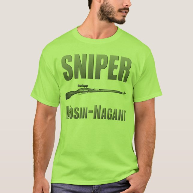 Camiseta Francotirador Mosin-Nagant (Anverso)