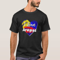 Franela Venezolana Me encantan las arepas T Shirt