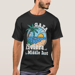 Camiseta Franja de Gaza Riviera Del Medio Oriente Trump
