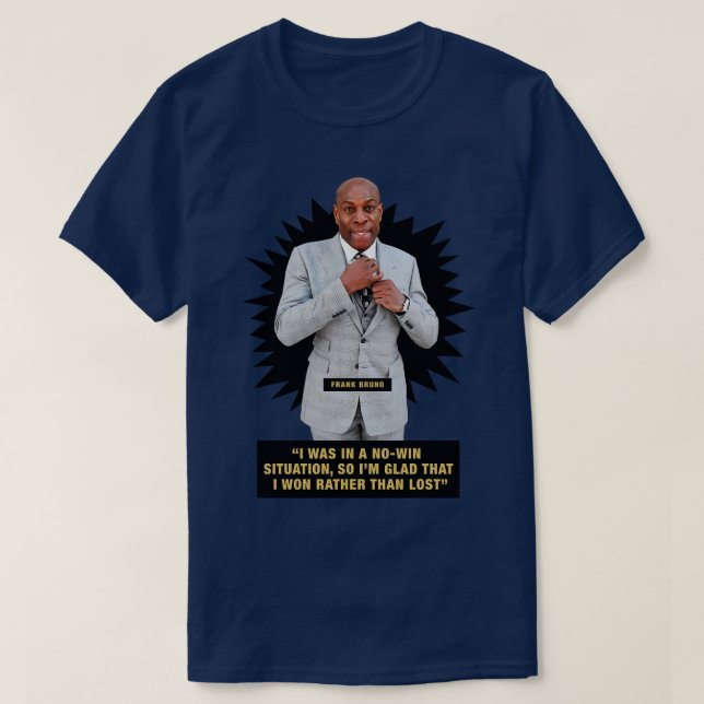 Camiseta Frank Bruno (Diseño del anverso)