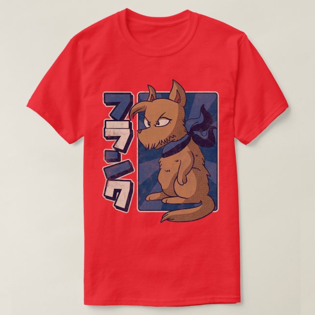 Camiseta Frank Distresed (Diseño del anverso)