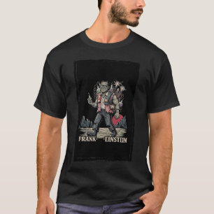 Camiseta Frank Einstein Vintage Science Fiction Monster Par
