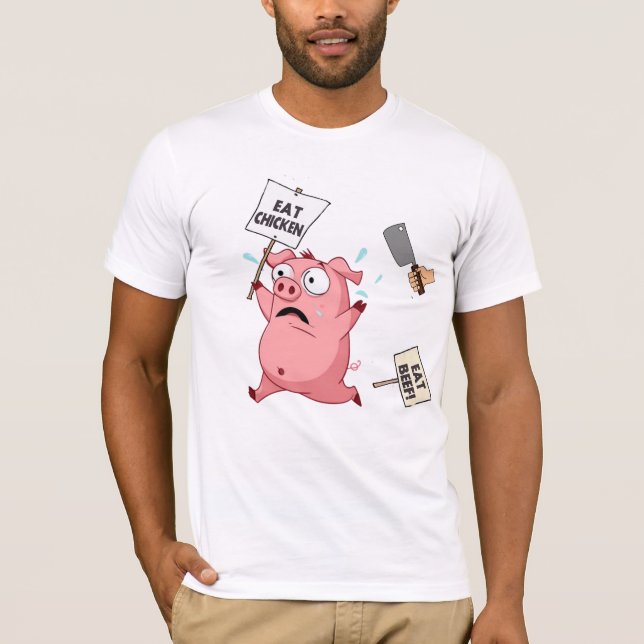 Camiseta Frank... ¿eres tú? Amantes de barbacoa de carne de (Anverso)