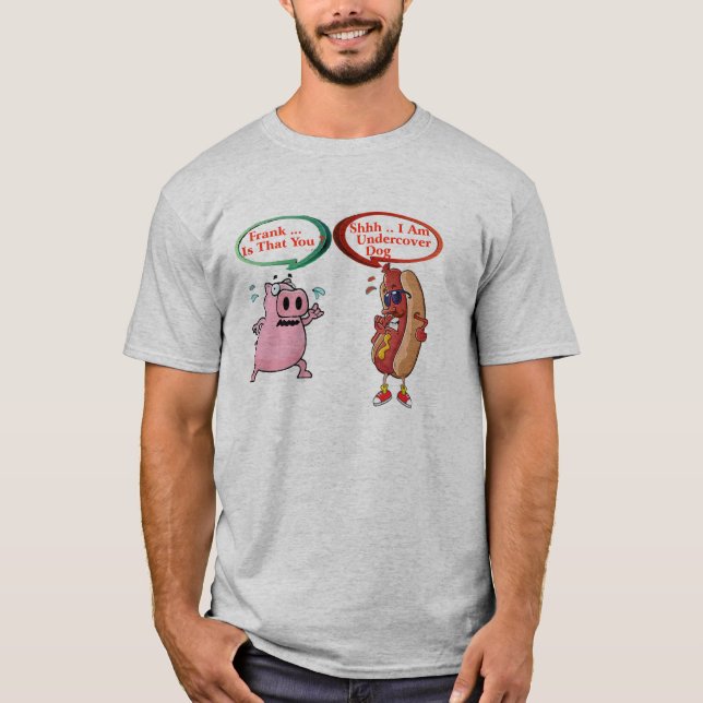 Camiseta ¿Frank es que usted? amantes secretos del Bbq del (Anverso)