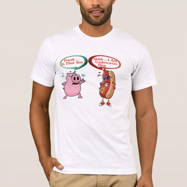 Camiseta Frank. ¿está eso usted? amantes secretos del Bbq (Anverso)