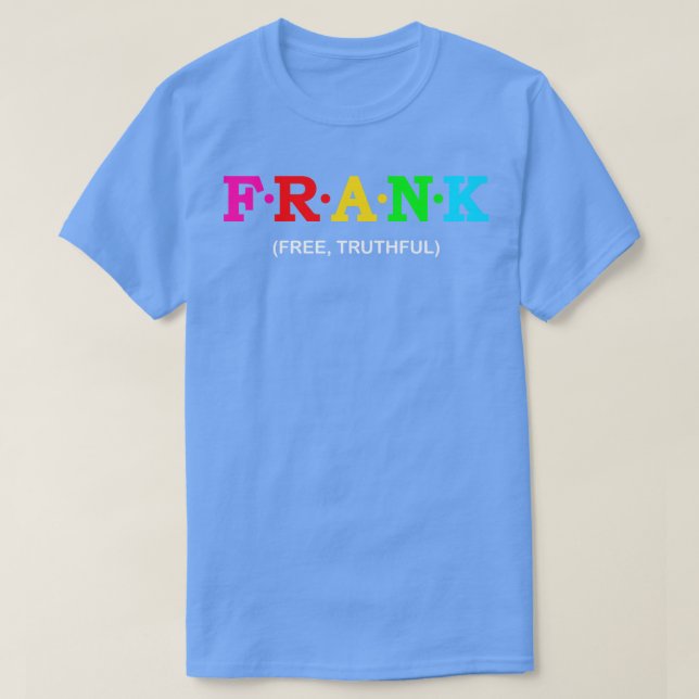 Camiseta Frank Free Truth (Diseño del anverso)