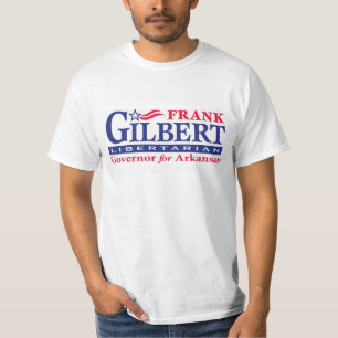 Camiseta Frank Gilbert para el gobernador