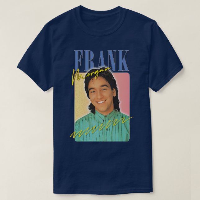 Camiseta Frank Morgan Hway Arte de fans estéticos de los añ (Diseño del anverso)