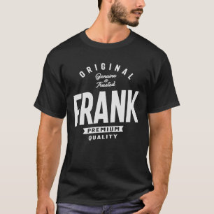 Camiseta Frank original original original y nombre de confi
