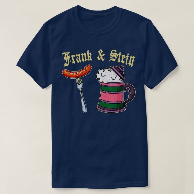 Camiseta Frank Stein German Beer Beer Fastfood OkOctober (Diseño del anverso)