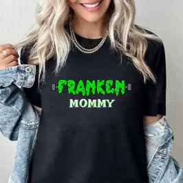 Camiseta Franken Mommy Frankenstein Halloween