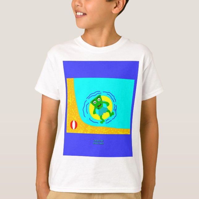 Camiseta FrankenCheese Summer Boys White Basic T Shirt (Anverso)