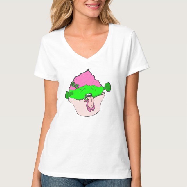 Camiseta Frankencupcake (Anverso)