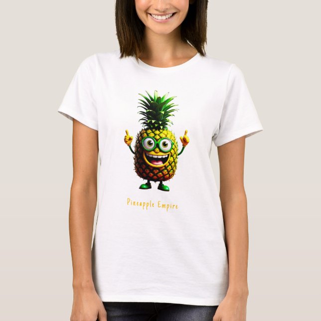 Camiseta FrankenPine T-Shirt - Imperio de la piña (Anverso)