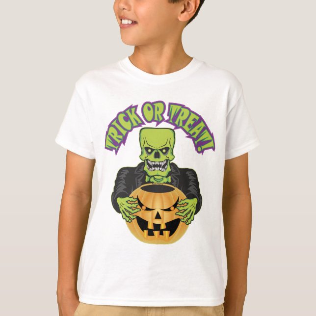 Camiseta Frankenstein Skull (Anverso)