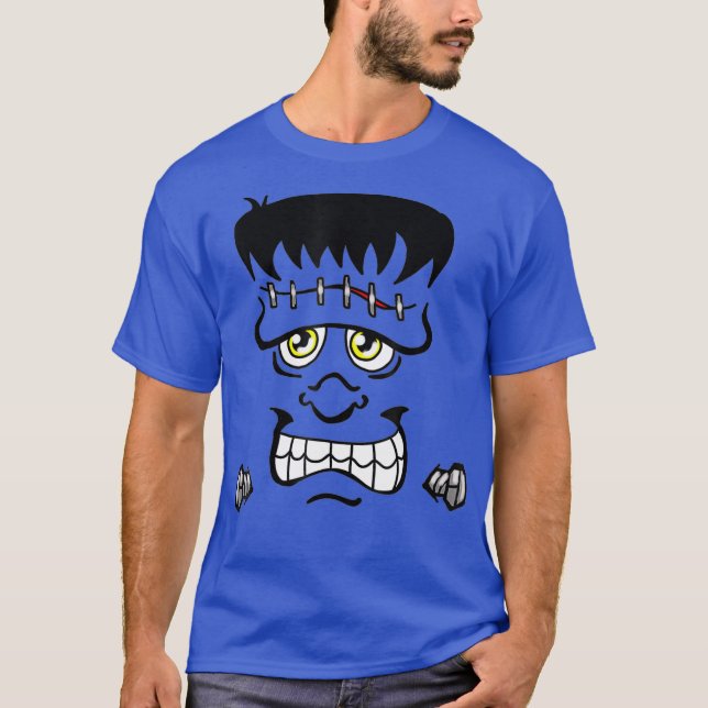 Camiseta Frankenstein Tshirt Munster Monster Halloween (Anverso)