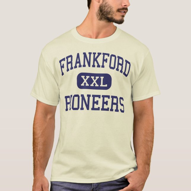 Camiseta Frankford - pioneros - alto - Philadelphia (Anverso)