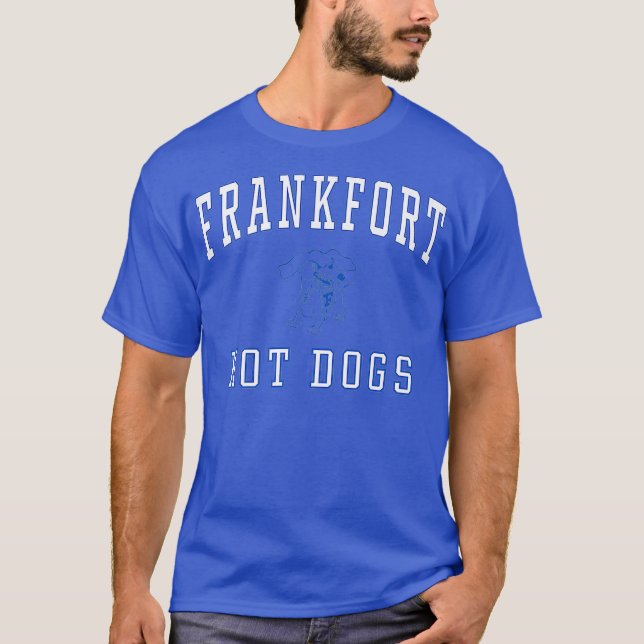 Camiseta Frankfort High School Hot Dogs Premium (Anverso)