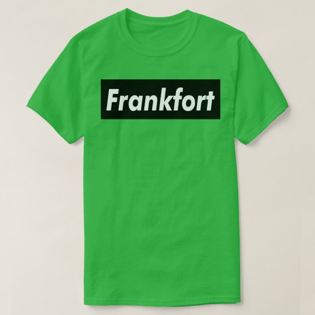 Camiseta Frankfort Meat Brown (Diseño del anverso)