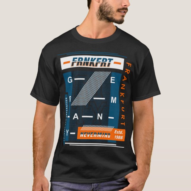 Camiseta Frankfurt germany (Anverso)