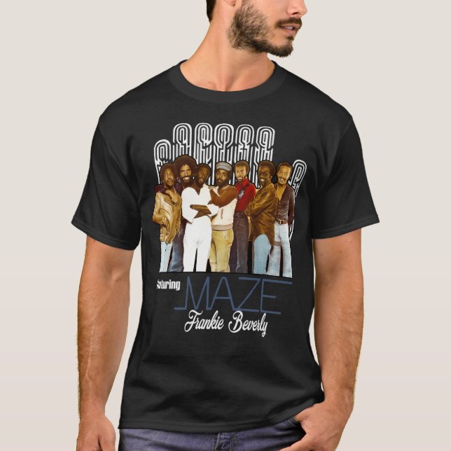 Camiseta Frankie Beverly Maze Retro (Anverso)