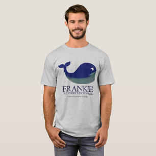 Camiseta Frankie el furioso té de ballena de 4 pulgadas