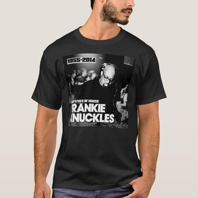 Camiseta Frankie Knuckles RIP, Design  Classic T-Shirt (Anverso)