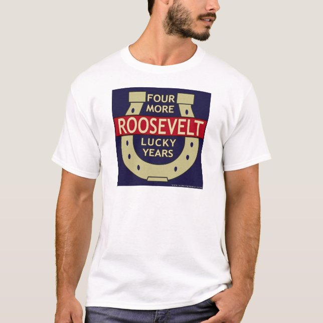 Camiseta Franklin Roosevelt (Anverso)