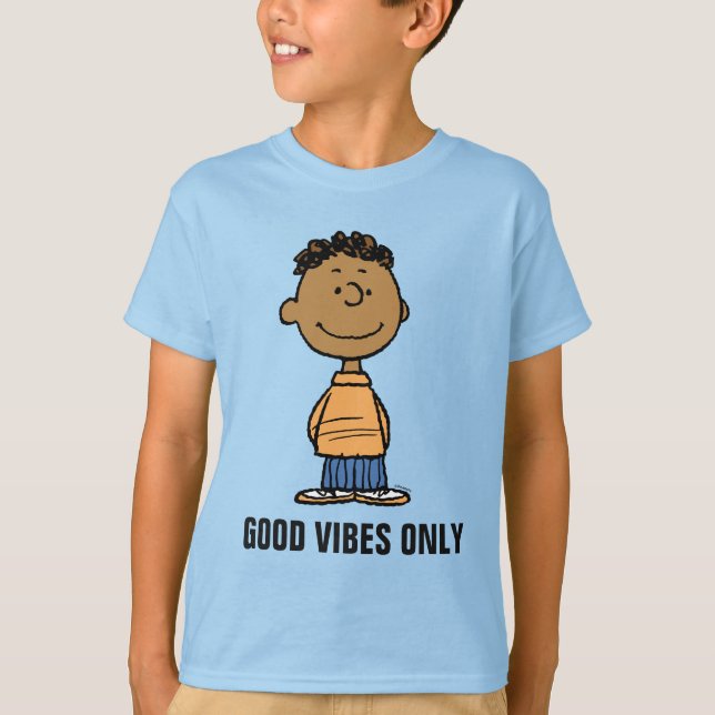 Camiseta Franklin Smiling | Añadir su nombre (Anverso)