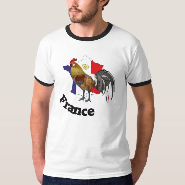 Camiseta Frankreich  France  Francia T-Shirt (Anverso)