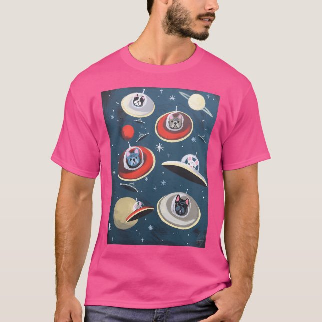 Camiseta Franquicias En El Espacio (Anverso)