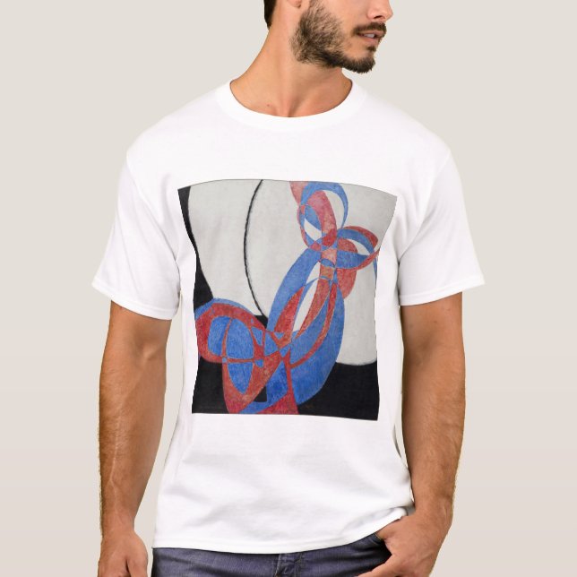 Camiseta František Kupka, Amorpha Fugue, arte abstracto (Anverso)